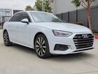 2021 Audi A4 Premium Plus 40 White vin: WAUBBAF4XMA016898