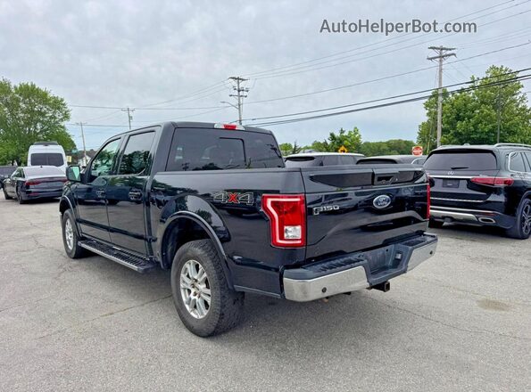 1FTEW1EF0HFA91903 2017 FORD F150 Черный Передняя правая четверть