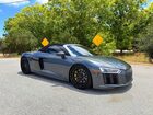 2017 Audi R8 Spyder Серый vin: WUAVACFX5H7903940
