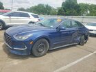 2021 Hyundai Sonata Se Синий vin: 5NPEG4JA3MH128256