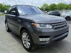 2017 Land Rover Range Rover Sport Hse Gray vin: SALWR2FV4HA686301