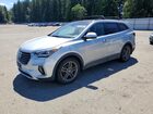 2017 Hyundai Santa Fe Se Ultimate Silver vin: KM8SRDHF6HU253693