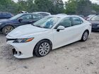 2019 Toyota Camry Le Белый vin: 4T1B11HK9KU763711