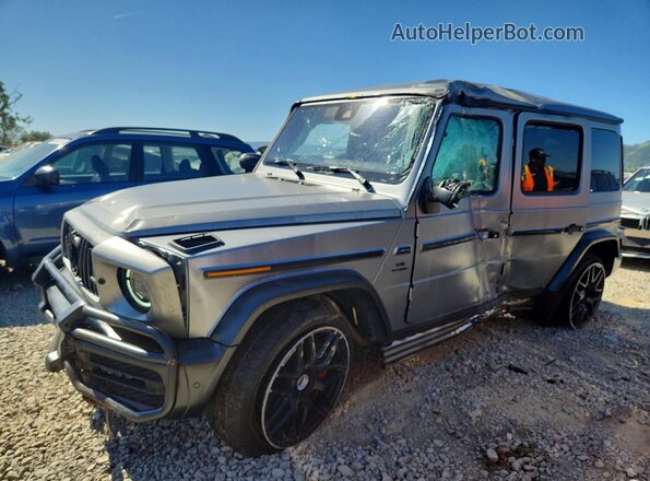 W1NYC7HJ3MX381137 2021 MERCEDES-BENZ G-CLASS Серый Передняя левая четверть