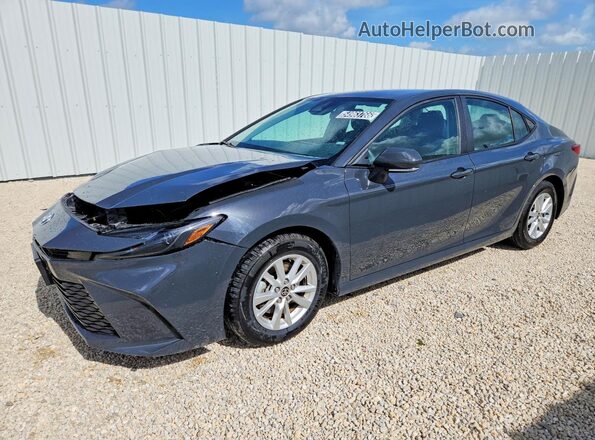 4T1DAACK9SU014195 2025 TOYOTA CAMRY Gray Передня ліва чверть