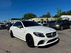 2019 Mercedes-benz C 43 Amg White vin: 55SWF6EBXKU308138