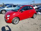 2017 Fiat 500 Lounge Красный vin: 3C3CFFCR4HT521427