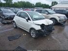 2017 Fiat 500 Lounge Белый vin: 3C3CFFCR4HT544013