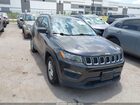2017 Jeep New Compass Sport Fwd Brown vin: 3C4NJCAB9HT668351