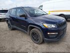 2018 Jeep Compass Sport Fwd Blue vin: 3C4NJCAB9JT182354