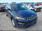 2020 Jeep Compass Sport Fwd Dark Blue vin: 3C4NJCAB9LT230342