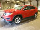 2021 Jeep Compass Sport Red vin: 3C4NJCABXMT532188