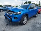 2022 Jeep Compass Latitude Blue vin: 3C4NJCBB1NT112724