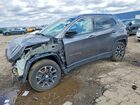 2022 Jeep Compass Latitude Серый vin: 3C4NJCBB1NT137137