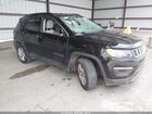 2018 Jeep Compass Latitude Fwd Black vin: 3C4NJCBB3JT181778