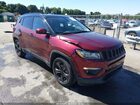 2021 Jeep Compass Altitude Fwd Burgundy vin: 3C4NJCBB4MT604131