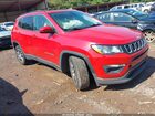 2019 Jeep Compass Sun And Wheel Fwd Red vin: 3C4NJCBB5KT750535