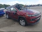 2022 Jeep Compass Latitude Fwd Red vin: 3C4NJCBB5NT234339