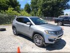 2020 Jeep Compass Sun And Safety Fwd Silver vin: 3C4NJCBB8LT224434