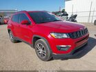 2018 Jeep Compass Sun And Wheel Fwd Red vin: 3C4NJCBB9JT503386