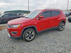 2019 Jeep Compass Limited Red vin: 3C4NJCCB2KT662654