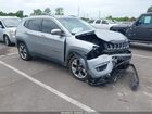 2019 Jeep Compass Limited Fwd Серебряный vin: 3C4NJCCB4KT676037