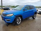 2021 Jeep Compass Limited Blue vin: 3C4NJCCB7MT526457