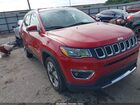 2021 Jeep Compass Limited Fwd Красный vin: 3C4NJCCB9MT573568