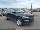 2017 Jeep New Compass Sport 4x4 Black vin: 3C4NJDAB2HT597029