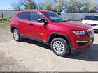 2018 Jeep Compass Sport 4x4 Red vin: 3C4NJDAB3JT392230