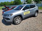 2022 Jeep Compass Sport Gray vin: 3C4NJDAB3NT172351