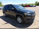 2018 Jeep Compass Sport 4x4 Black vin: 3C4NJDABXJT359645
