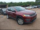 2021 Jeep Compass Sport 4x4 Бордовый vin: 3C4NJDABXMT591263