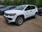 2025 Jeep Compass Sport White vin: 3C4NJDAN5ST519846
