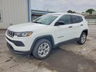 2025 Jeep Compass Sport White vin: 3C4NJDAN6ST528216
