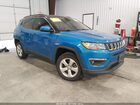 2018 Jeep Compass Latitude 4x4 Blue vin: 3C4NJDBB0JT191867