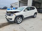 2018 Jeep Compass Latitude White vin: 3C4NJDBB0JT400251