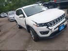 2018 Jeep Compass Latitude 4x4 White vin: 3C4NJDBB1JT207218