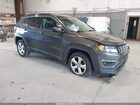 2018 Jeep Compass Latitude 4x4 Gray vin: 3C4NJDBB2JT255990