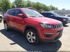 2019 Jeep Compass Latitude 4x4 Red vin: 3C4NJDBB2KT670082