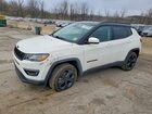 2021 Jeep Compass Latitude Белый vin: 3C4NJDBB2MT603565