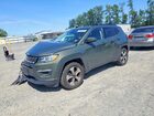 2017 Jeep Compass Latitude Зеленый vin: 3C4NJDBB5HT647422
