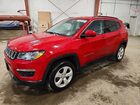 2019 Jeep Compass Latitude Red vin: 3C4NJDBB5KT839401
