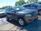 2018 Jeep Compass Latitude 4x4 Gray vin: 3C4NJDBB6JT408726