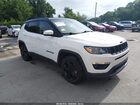 2020 Jeep Compass Altitude 4x4 White vin: 3C4NJDBB6LT256403