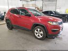 2018 Jeep Compass Latitude 4x4 Red vin: 3C4NJDBB7JT177013