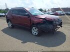2022 Jeep Compass Latitude 4x4 Red vin: 3C4NJDBB7NT181410