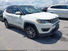 2018 Jeep Compass Latitude 4x4 White vin: 3C4NJDBB8JT117371
