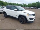 2020 Jeep Compass Altitude 4x4 White vin: 3C4NJDBB8LT129877