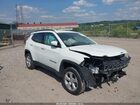 2021 Jeep Compass Latitude 4x4 White vin: 3C4NJDBB8MT534526
